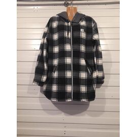 Куртка жіноча зимова A191 black р.48-60 "Akvarel" недорого оптом від прямого постачальника