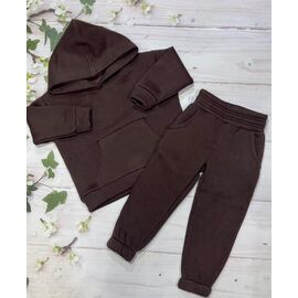 Фотография Костюм детский спортивный тёплый на девочку 119 brown р.98-116 "Marimaks" недорого оптом от прямого поставщика