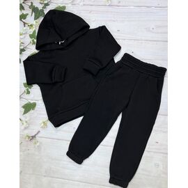 Фотография Костюм детский спортивный тёплый на девочку 119 black р.98-116 "Marimaks" недорого оптом от прямого поставщика