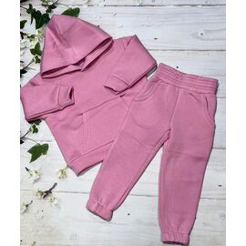Фотография Костюм детский спортивный тёплый на девочку 119 pink р.98-116 "Marimaks" недорого оптом от прямого поставщика