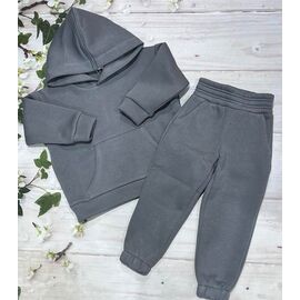 Фотография Костюм детский спортивный тёплый на девочку 119 grey р.98-116 "Marimaks" недорого оптом от прямого поставщика