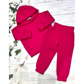 Фотография Костюм детский спортивный тёплый на девочку 119 fuchsia р.98-116 "Marimaks" недорого оптом от прямого поставщика