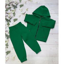 Фотография Костюм детский спортивный тёплый на девочку 1001 green р.98-116 "Marimaks" недорого оптом от прямого поставщика