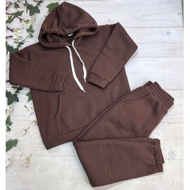 Фотография Костюм детский спортивный тёплый на девочку 104 brown р.122-140 "Marimaks" недорого оптом от прямого поставщика