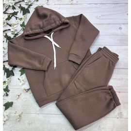 Фотография Костюм детский спортивный тёплый на девочку 104 camel р.122-140 "Marimaks" недорого оптом от прямого поставщика