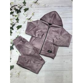 Костюм дитячий спортивний теплий на дівчинку 1053 d.pink р.122-140 "Marimaks" недорого оптом від прямого постачальника