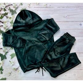 Костюм дитячий спортивний теплий на дівчинку 118 green р.128-146 "Marimaks" недорого оптом від прямого постачальника