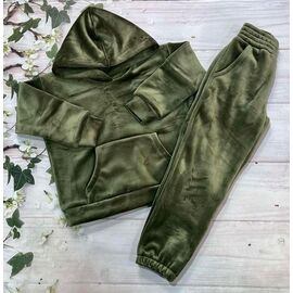 Костюм дитячий спортивний теплий на дівчинку 177 khaki р.122-140 "Marimaks" недорого оптом від прямого постачальника