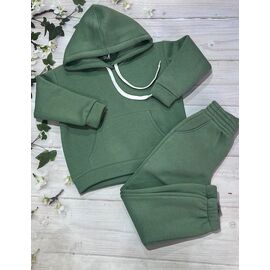Костюм дитячий спортивний теплий на дівчинку 174 khaki р.146-164 "Marimaks" недорого оптом від прямого постачальника