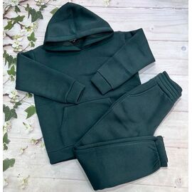 Костюм дитячий спортивний теплий на дівчинку 173 green р.146-164 "Marimaks" недорого оптом від прямого постачальника