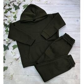 Костюм дитячий спортивний теплий на дівчинку 173 khaki р.146-164 "Marimaks" недорого оптом від прямого постачальника