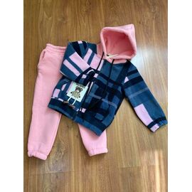 Костюм дитячий спортивний теплий на дівчинку 254-2 pink р.104-128 "RSV" недорого оптом від прямого постачальника