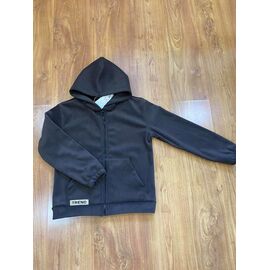 Кофта дитяча спортивна тепла на дівчинку 254-4 grey р.128-152 "RSV" недорого оптом від прямого постачальника