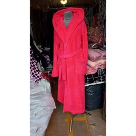 Фотография Халат женский тёплый LD75 coral р.46-56 "Lindros" недорого оптом от прямого поставщика