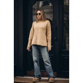 Фотография Свитер женский 2105 beige р.one size "Little Secret" недорого оптом от прямого поставщика