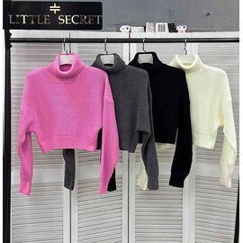 Фотография Свитер женский 4625 grey р.one size "Little Secret" недорого оптом от прямого поставщика