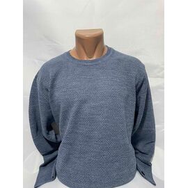 Фотография Свитер мужской SB1227 blue р.3XL-5XL "Sabihina" недорого оптом от прямого поставщика