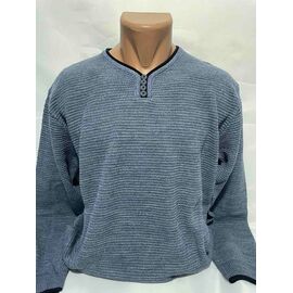 Фотография Свитер мужской SB1234 grey р.3XL-5XL "Sabihina" недорого оптом от прямого поставщика