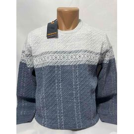 Светр чоловічий SB1240 grey р.L-2XL "Sabihina" недорого оптом від прямого постачальника