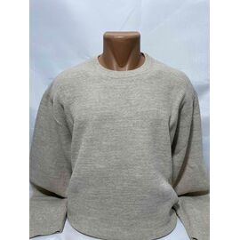 Светр чоловічий SB1245 beige р.3XL-5XL "Sabihina" недорого оптом від прямого постачальника