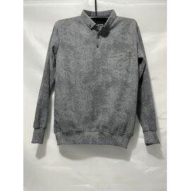 Светр чоловічий SB1264 grey р.4XL-7XL "Sabihina" недорого оптом від прямого постачальника