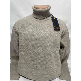 Фотография Свитер мужской SB1282 beige р.L-2XL "Sabihina" недорого оптом от прямого поставщика