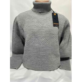 Фотография Свитер мужской SB1283 grey р.L-2XL "Sabihina" недорого оптом от прямого поставщика