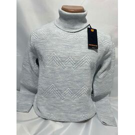 Фотография Свитер мужской SB1285 l.grey р.L-2XL "Sabihina" недорого оптом от прямого поставщика