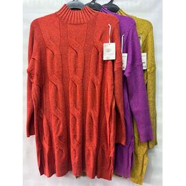 Туніка жіноча E705 orange р.one size "Emsweekis" недорого оптом від прямого постачальника