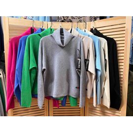 Фотография Свитер женский E795 grey р.48-52 "Emsweekis" недорого оптом от прямого поставщика