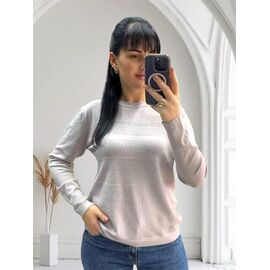 Фотография Свитер женский 25521 l.grey р.46-50 "PULSE" недорого оптом от прямого поставщика