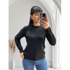 Фотография Свитер женский 25521 black р.46-50 "PULSE" недорого оптом от прямого поставщика