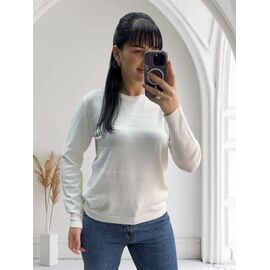 Фотография Свитер женский 25521 white р.46-50 "PULSE" недорого оптом от прямого поставщика
