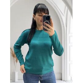 Фотография Свитер женский 25521 blue р.46-50 "PULSE" недорого оптом от прямого поставщика