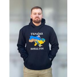 Фотография Худи мужской 353 black р.46-52 "Mary Brand" недорого оптом от прямого поставщика