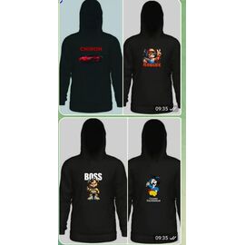 Худи дитячий на хлопчика 357 black-white р.134-152 "Mary Brand" недорого оптом від прямого постачальника