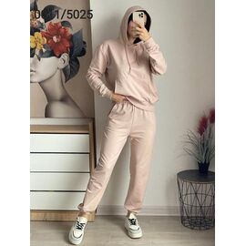 Костюм спортивний жіночий теплий 0011-5025 beige р.46-52 "FSN" недорого оптом від прямого постачальника