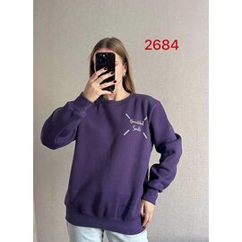 Фотография Свитер женский 2684 purple р.46-52 "FSN" недорого оптом от прямого поставщика
