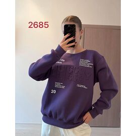 Фотография Свитер женский 2685 purple р.46-52 "FSN" недорого оптом от прямого поставщика