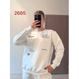 Фотография Свитер женский 2685 white р.46-52 "FSN" недорого оптом от прямого поставщика