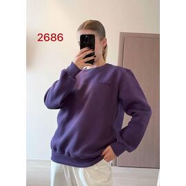 Фотография Свитер женский 2686 purple р.46-52 "FSN" недорого оптом от прямого поставщика