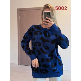 Фотография Свитер женский 5002 d.blue р.46-52 "FSN" недорого оптом от прямого поставщика
