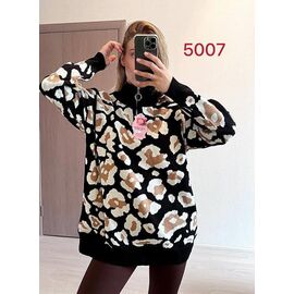 Фотография Свитер женский 5007 black р.44-50 "FSN" недорого оптом от прямого поставщика