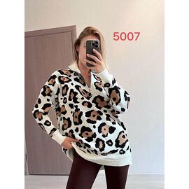 Фотография Свитер женский 5007 white р.44-50 "FSN" недорого оптом от прямого поставщика