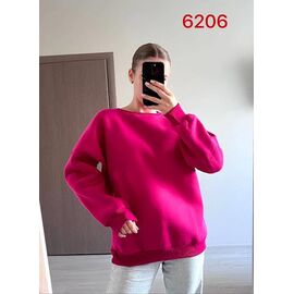 Фотография Свитер женский 6206 crimson р.46-50 "FSN" недорого оптом от прямого поставщика