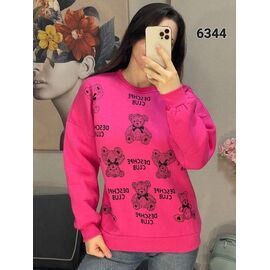 Фотография Свитер женский 6344 crimson р.42-48 "FSN" недорого оптом от прямого поставщика