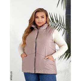 Жилетка жіноча на холофайбері батал 54,56,58 "NOWEMBER" недорого від прямого постачальника