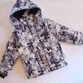 Фотография Курка детская зимняя на мальчика 6-060 white р.120-160 "MALIBU" недорого оптом от прямого поставщика