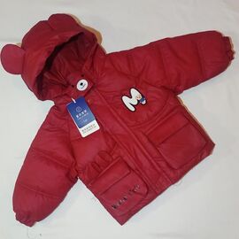 Фотография Куртка детская демисезонная на мальчика K26 wine р.3-6 "MALIBU" недорого оптом от прямого поставщика