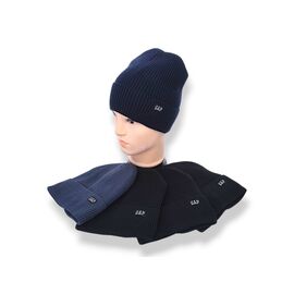 Шапка чоловіча зимова SW035-27 на флісі mix р.56-60 "Angelica" недорого оптом від прямого постачальника